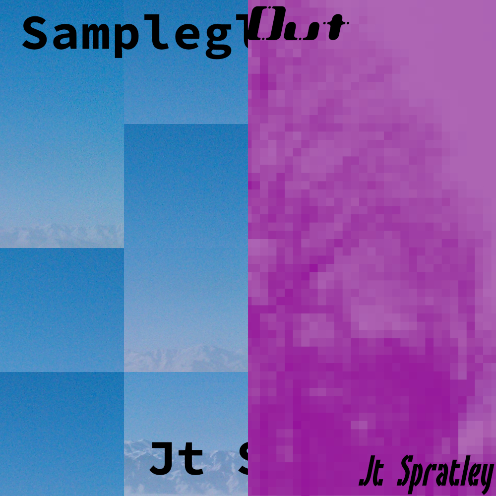 Album arts Sampleglitchess and Spell It Out album arts